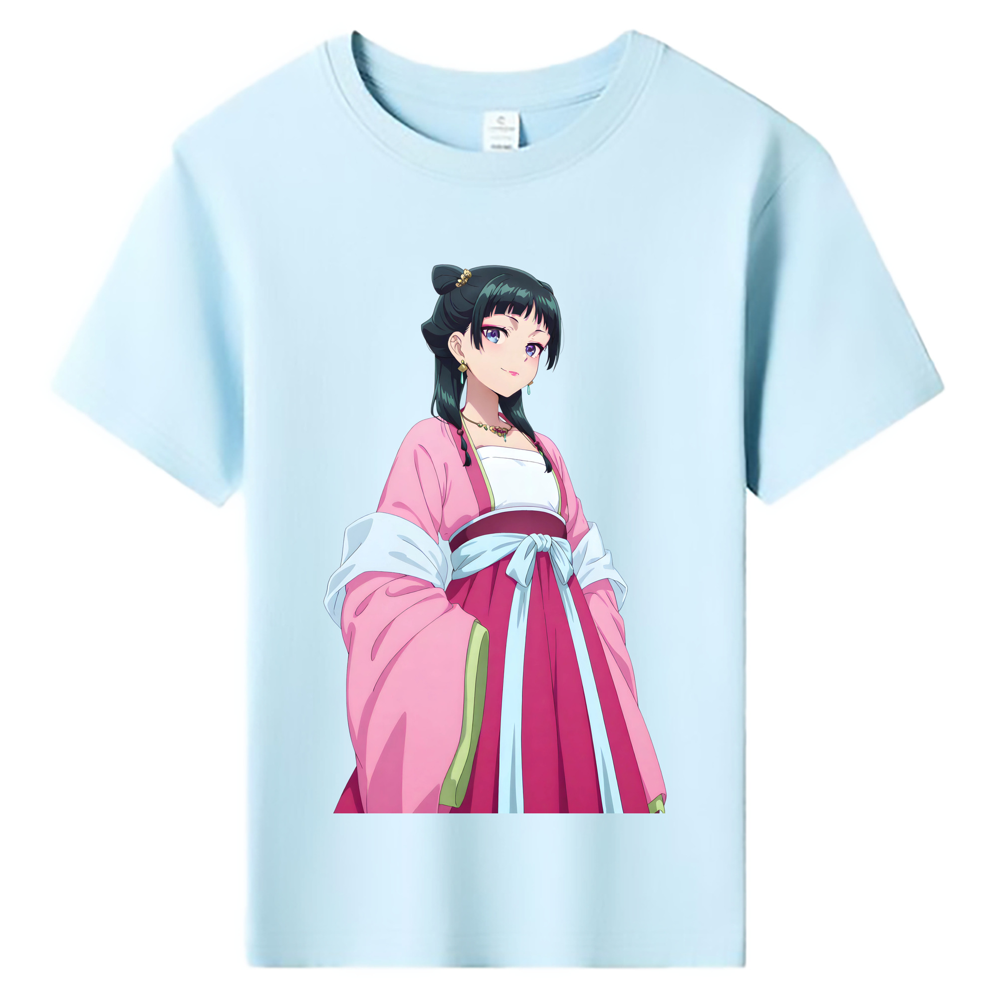 （画像用） 薬屋のひとりごと The Apothecary Diaries 綿100％キッズTシャツ（フロントプリント）